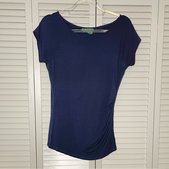 Ralph Lauren Tops - Ralph Lauren Side Rouched Top